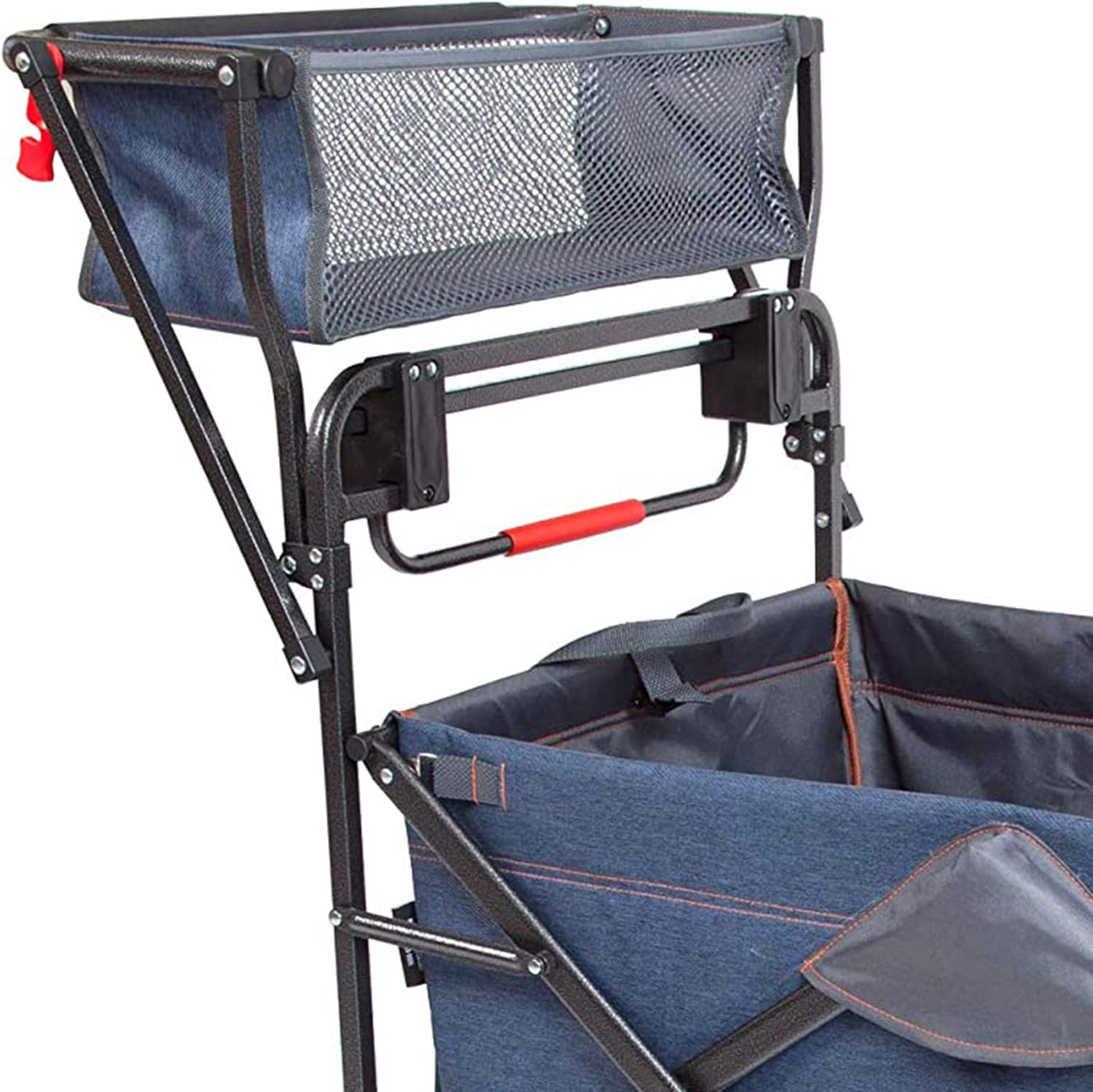 Mathtc Sports Deluxe Push Pull Folding Wagon with Brakes