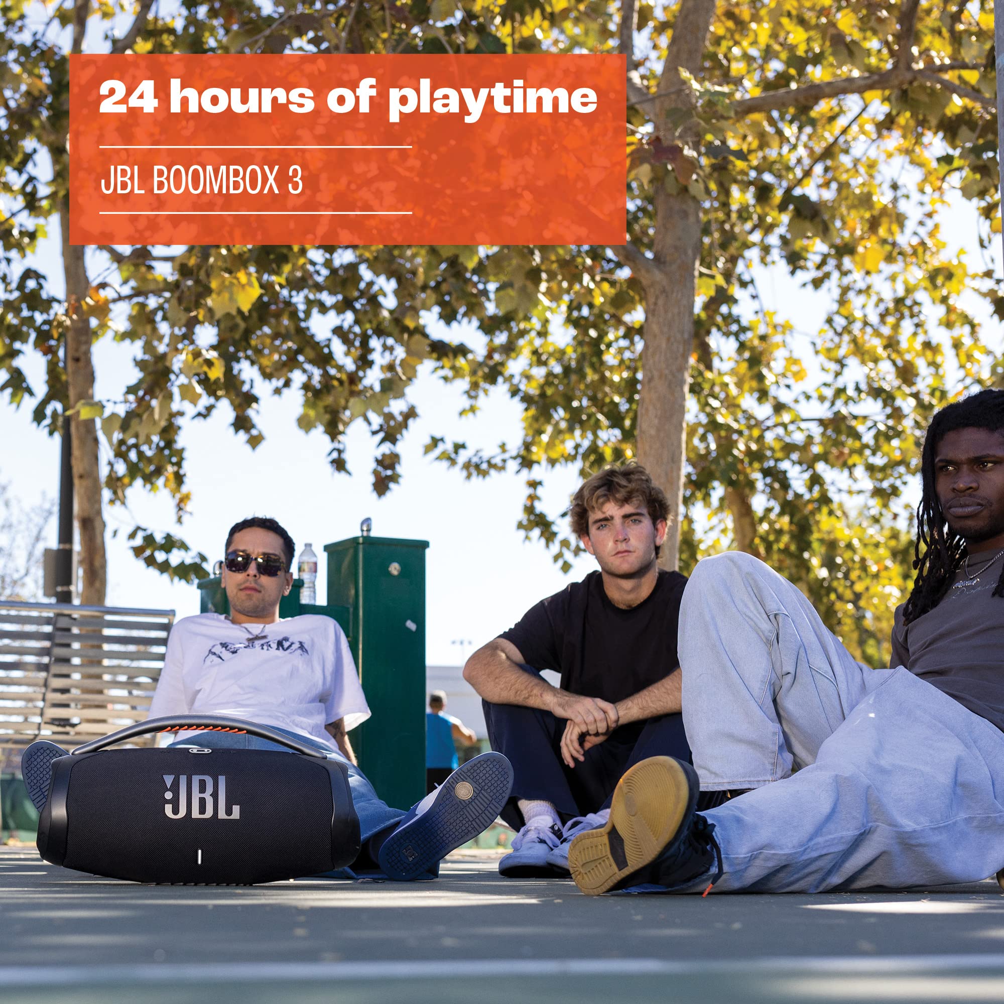 JBthtL Boombox 3 - Portable Bluetooth Speaker