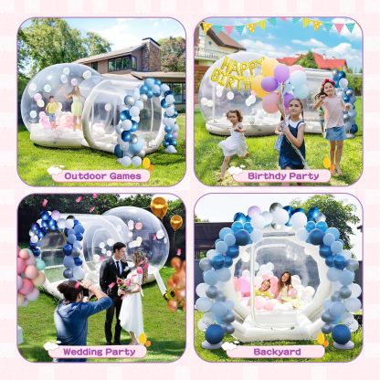 Inflatable Trampoline Bubble House For Children's Party