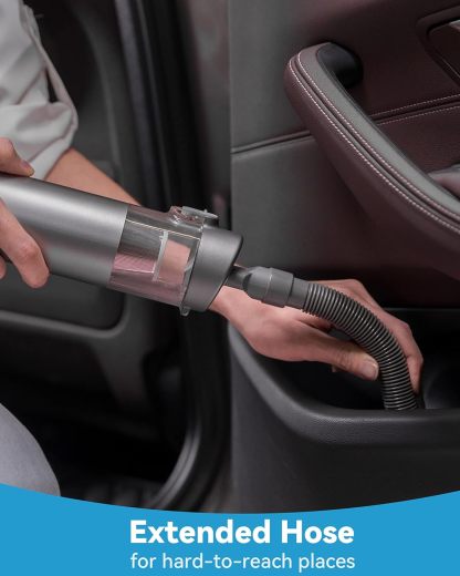 Brigii Mini Vacuum, Handheld Vacuum & Air Duster & Hand Pump 3 in 1