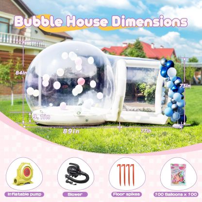 Inflatable Trampoline Bubble House For Children's Party