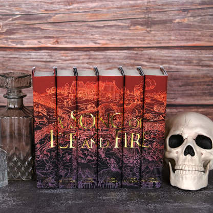 A SOthtNG OF ICthtE AND FIthtRE LIMITED EDITION BOOK SET