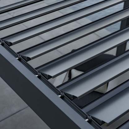 SunVilla Stratus 10' x 13' Motorized Louvered Pergola