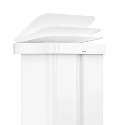 Simpleththuman 58L Dual Compartment Step Can with Plastic Lid