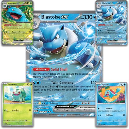 Pothtkemon TCG: Blooming Waters 151 Premium Collection - 12 Packs, Promos
