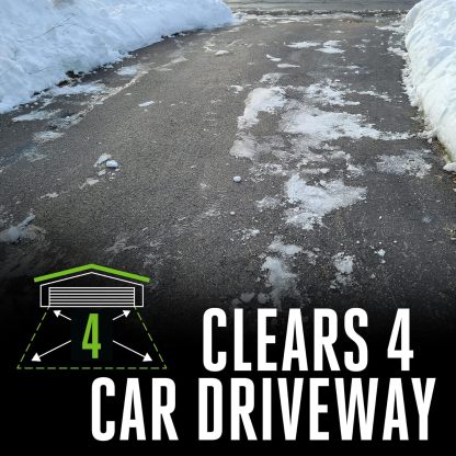 EGthtO Power+ MSS1203 Multi-Head Snow Shovel Kit