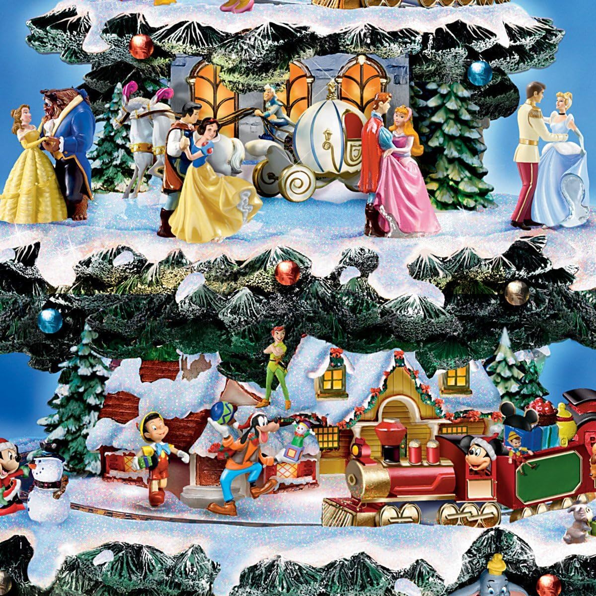 The Ultimate Disney 75-Character Tabletop Christmas Tree