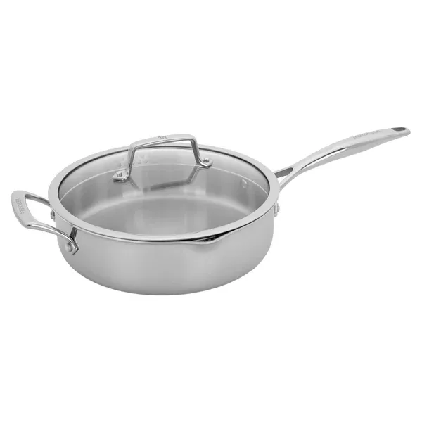 Hencthtkels Tri-Ply Clad Stainless Steel 12-piece Cookware Set