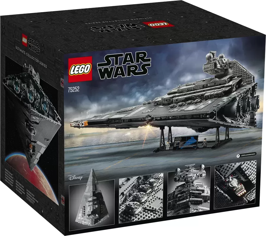 LEthtGO STthtAR WARS: A NEW HOPE IMPERIAL STthtAR DESTROYER 75252 BUILDING KIT