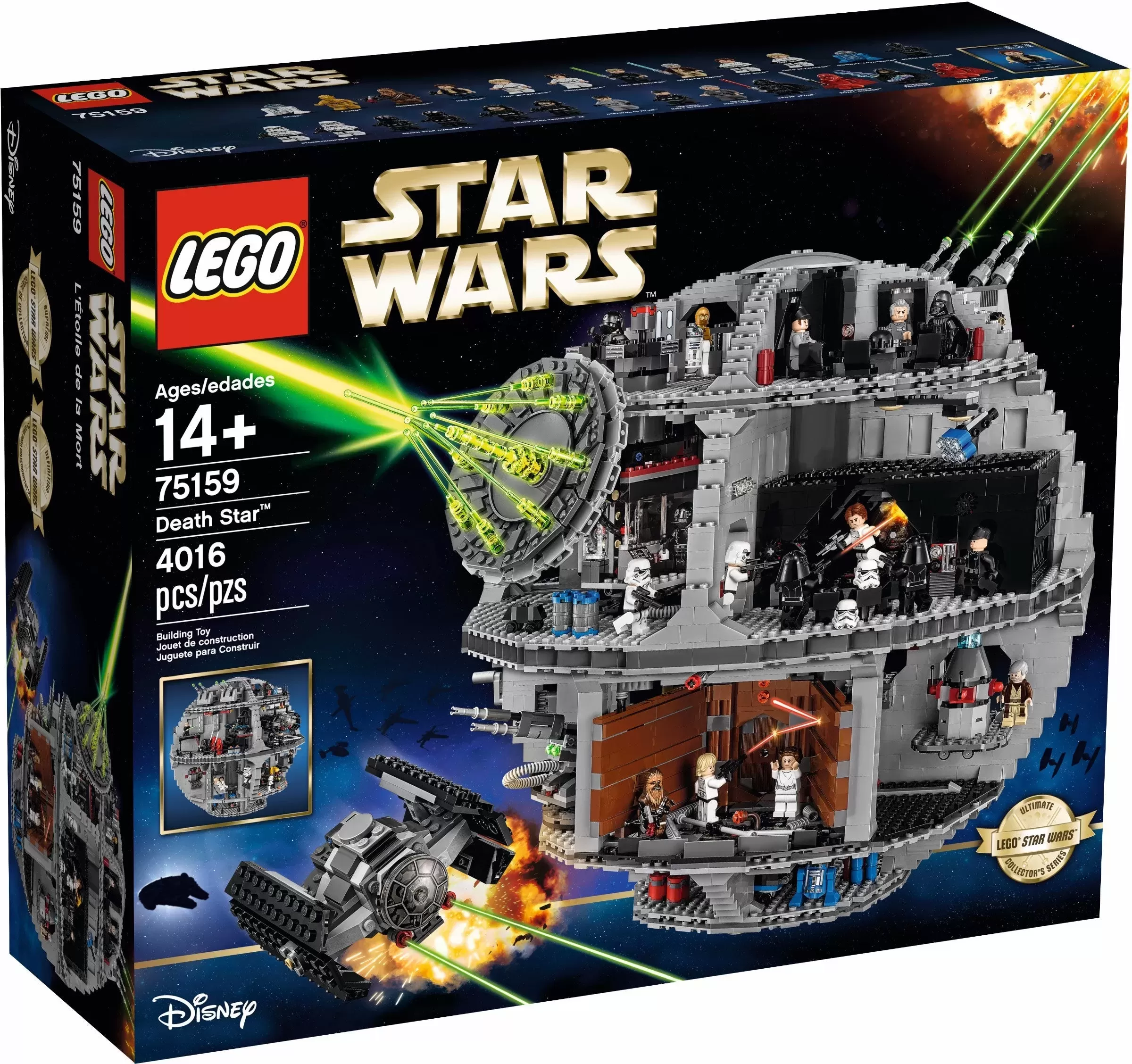 LEthtGO STthtAR WARS DEATH STthtAR 75159