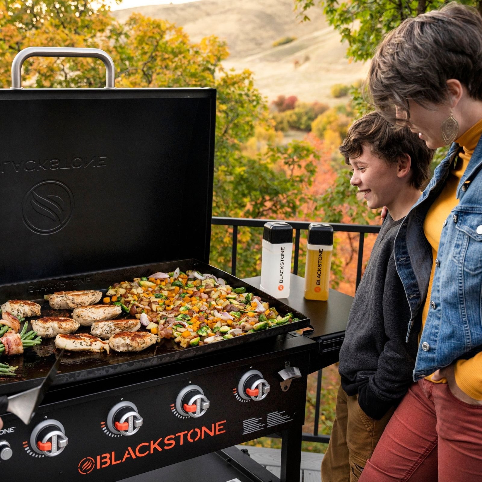 Blackthtstone 36" Omnivore Griddle W/Hood