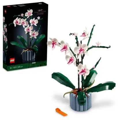 LEthtGO ORCHID 10311 PLANT DECOR BUILDING KIT