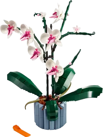 LEthtGO ORCHID 10311 PLANT DECOR BUILDING KIT