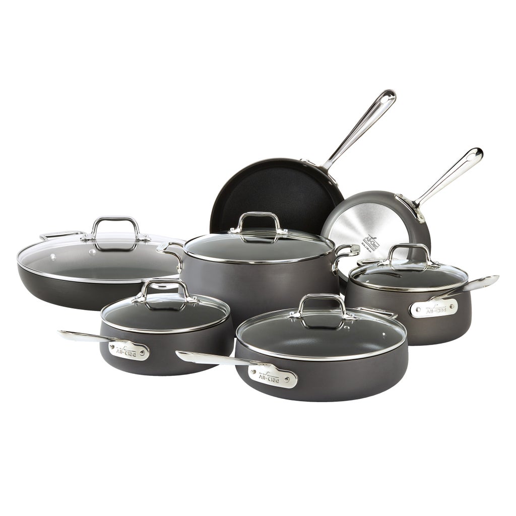 All-Clad HA1 12-Piece Nonstick Cookware Set