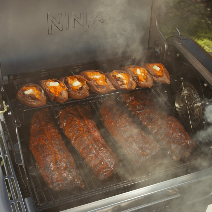 Ninja FlexFlame Outdoor 5-in-1 Cooking System with Grill Cover