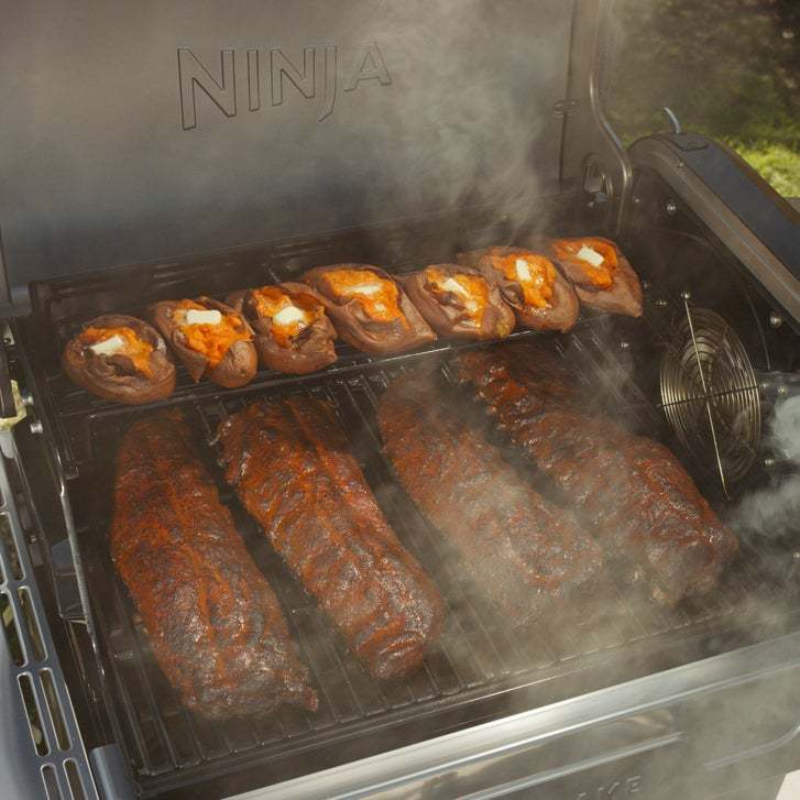 Ninja FlexFlame Outdoor 5-in-1 Cooking System with Grill Cover