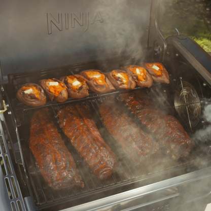 Ninja FlexFlame Outdoor 5-in-1 Cooking System with Grill Cover