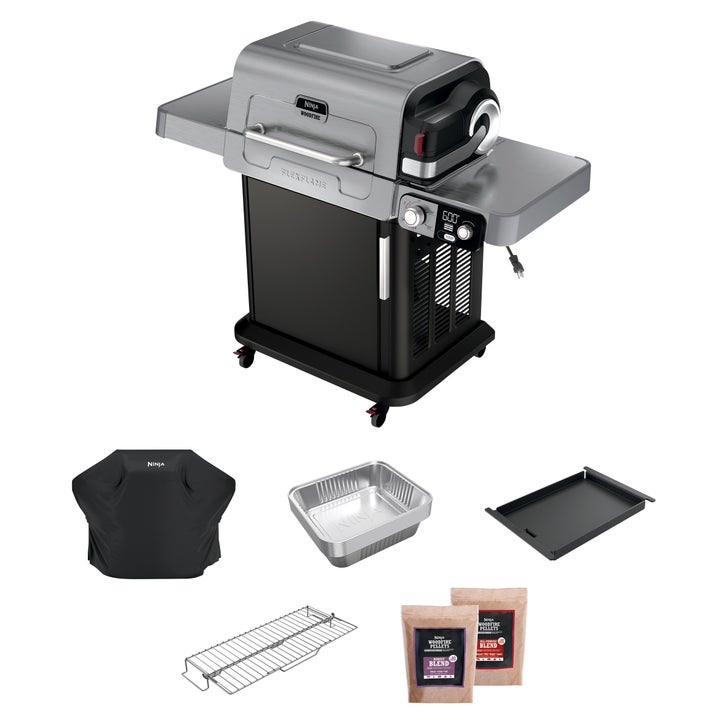 Ninja FlexFlame Outdoor 5-in-1 Cooking System with Grill Cover