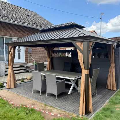 12' x 14' Outdoor Hardtop Gazebo
