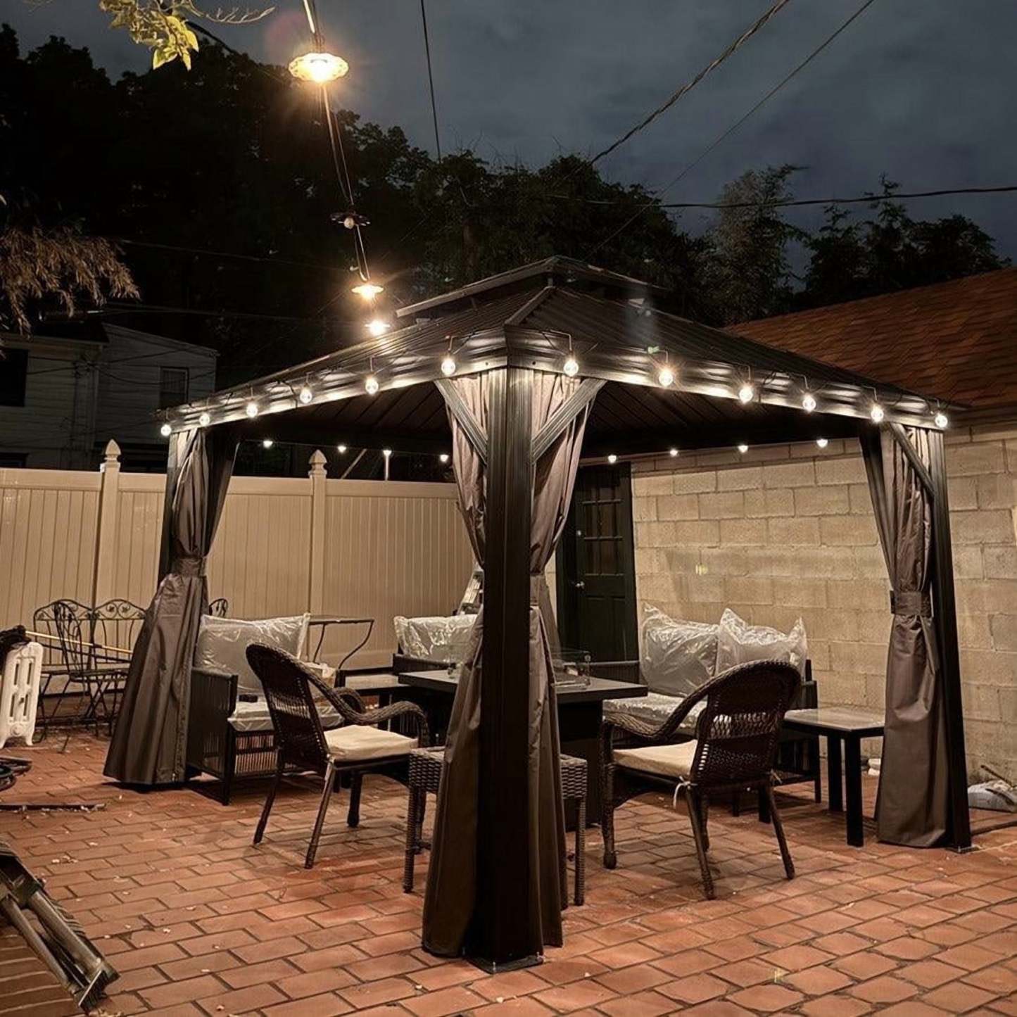 12' x 14' Outdoor Hardtop Gazebo