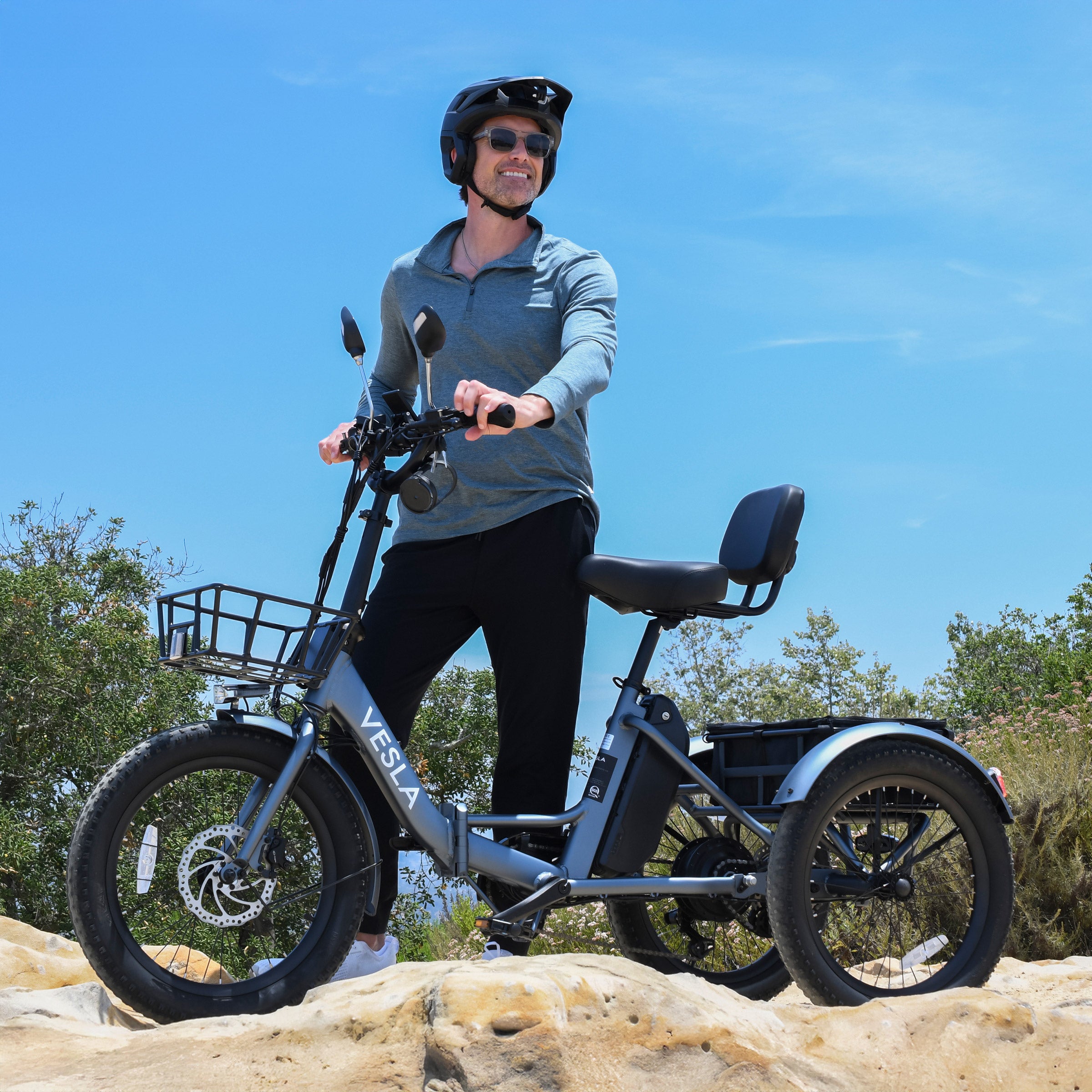 Vesla VS-900 Foldable Fat Tire E-Trike