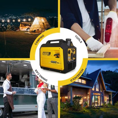 Aceup Energy 4000W Portable Inverter Generator (AI4000S-1)