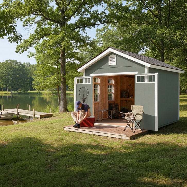 Installed Sheds by Gorilla – Reserve Shed (8' x 12')