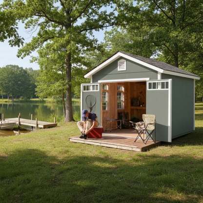 Installed Sheds by Gorilla – Reserve Shed (8' x 12')