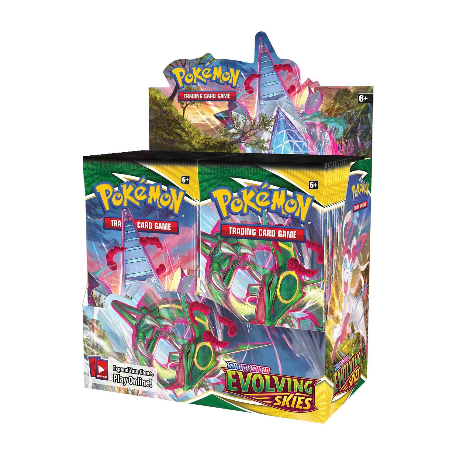 2021 pothtkemon Sword & Shield Evolving Skies Booster Box