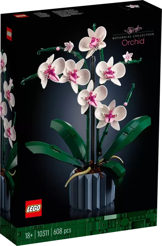LEthtGO ORCHID 10311 PLANT DECOR BUILDING KIT