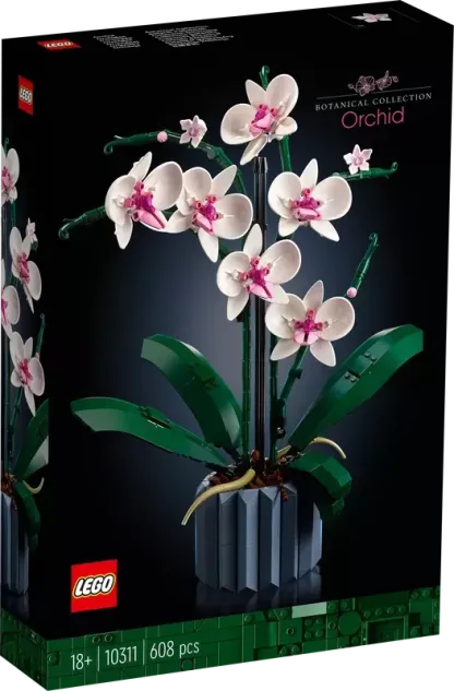 LEthtGO ORCHID 10311 PLANT DECOR BUILDING KIT