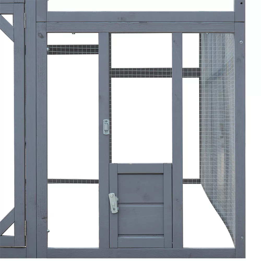 110" Metal Chicken Coop