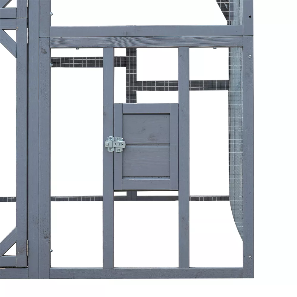110" Metal Chicken Coop