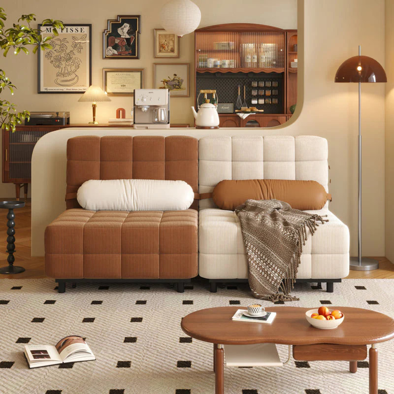 JASIthtWAY Convertible Sleeper Sofa Bed Upholstered Accent Chair