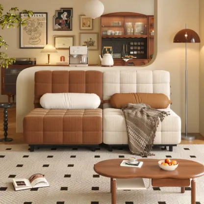 JASIthtWAY Convertible Sleeper Sofa Bed Upholstered Accent Chair
