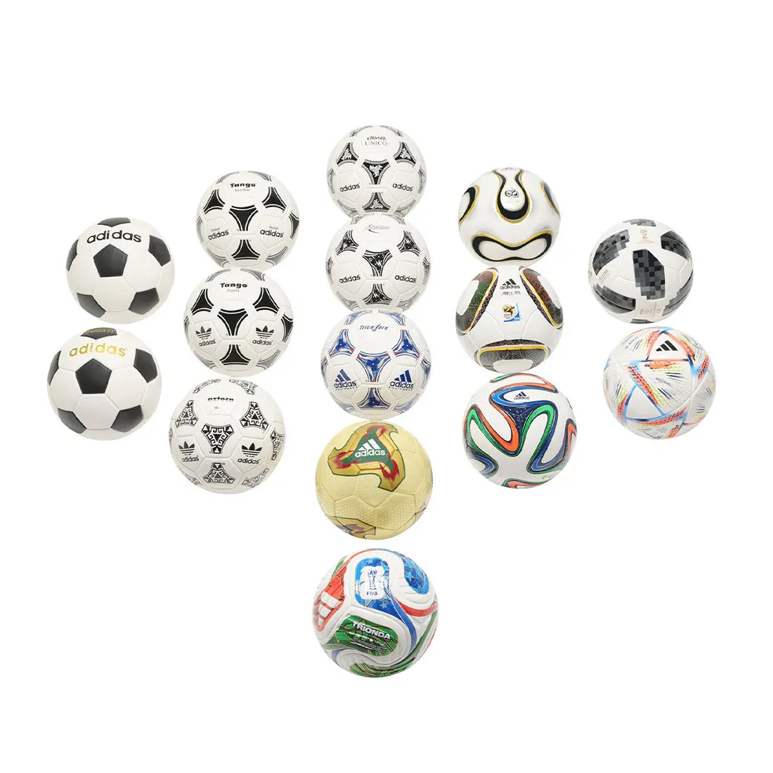 adidas FIFA World Cup Historical Mini Ball Set