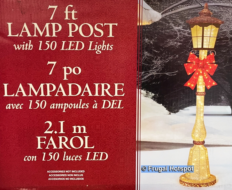 Holiday Lamp Post w/LED Lights is Back at Costco!