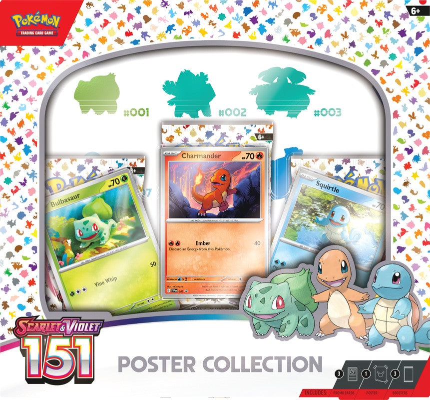 2023 pothtkemon Scarlet and Violet 151 Poster Collection Box