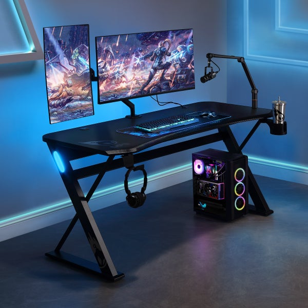 DthtPS Radius 60” Gaming Desk