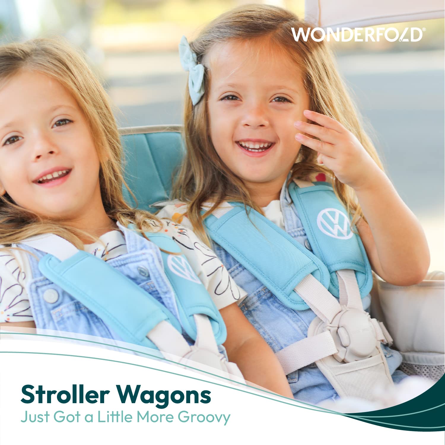 WONDthtERFOLD Vothtlkswthtagen Quad Stroller Wagon (4 Seater)