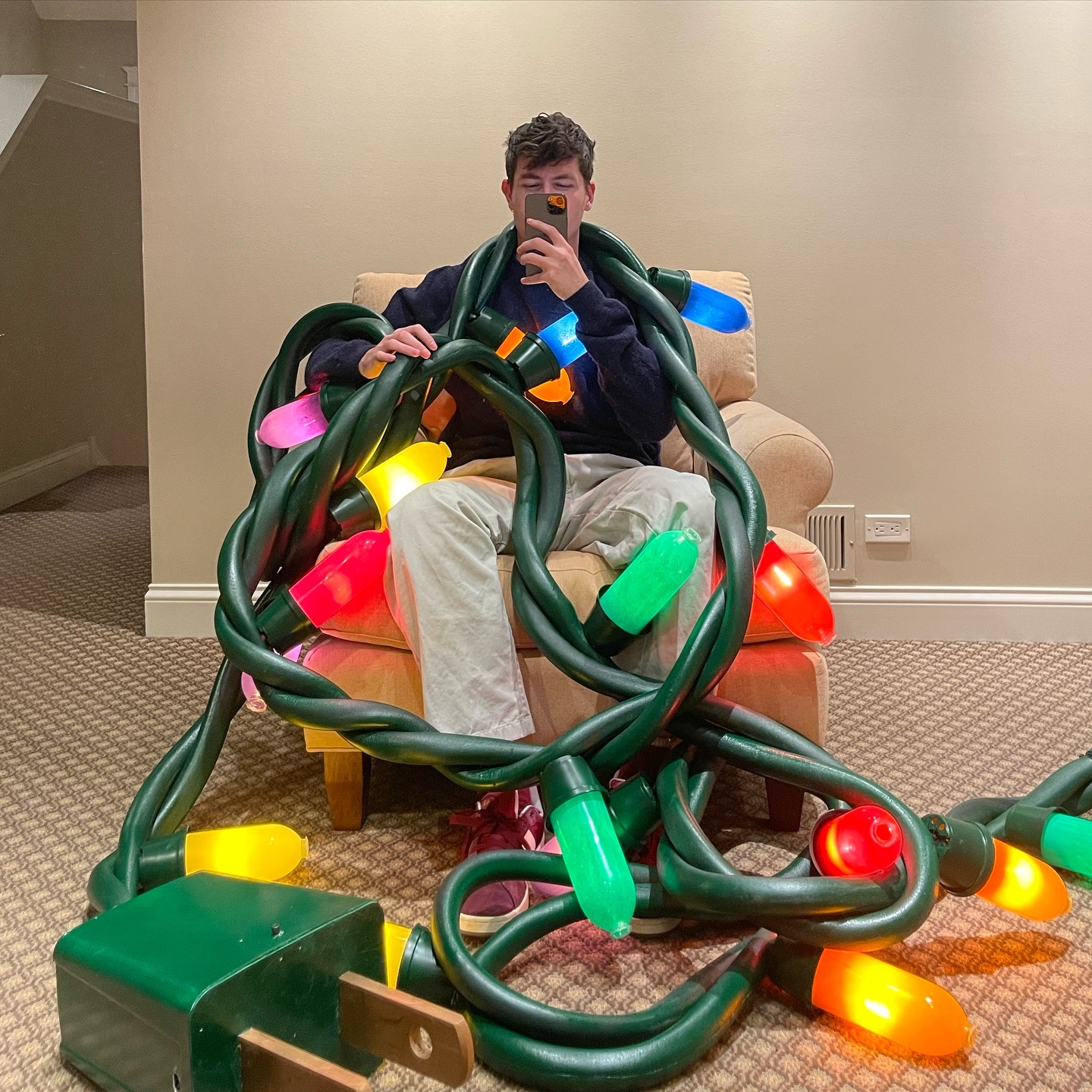 GIANT CHRISTMAS LIGHTS