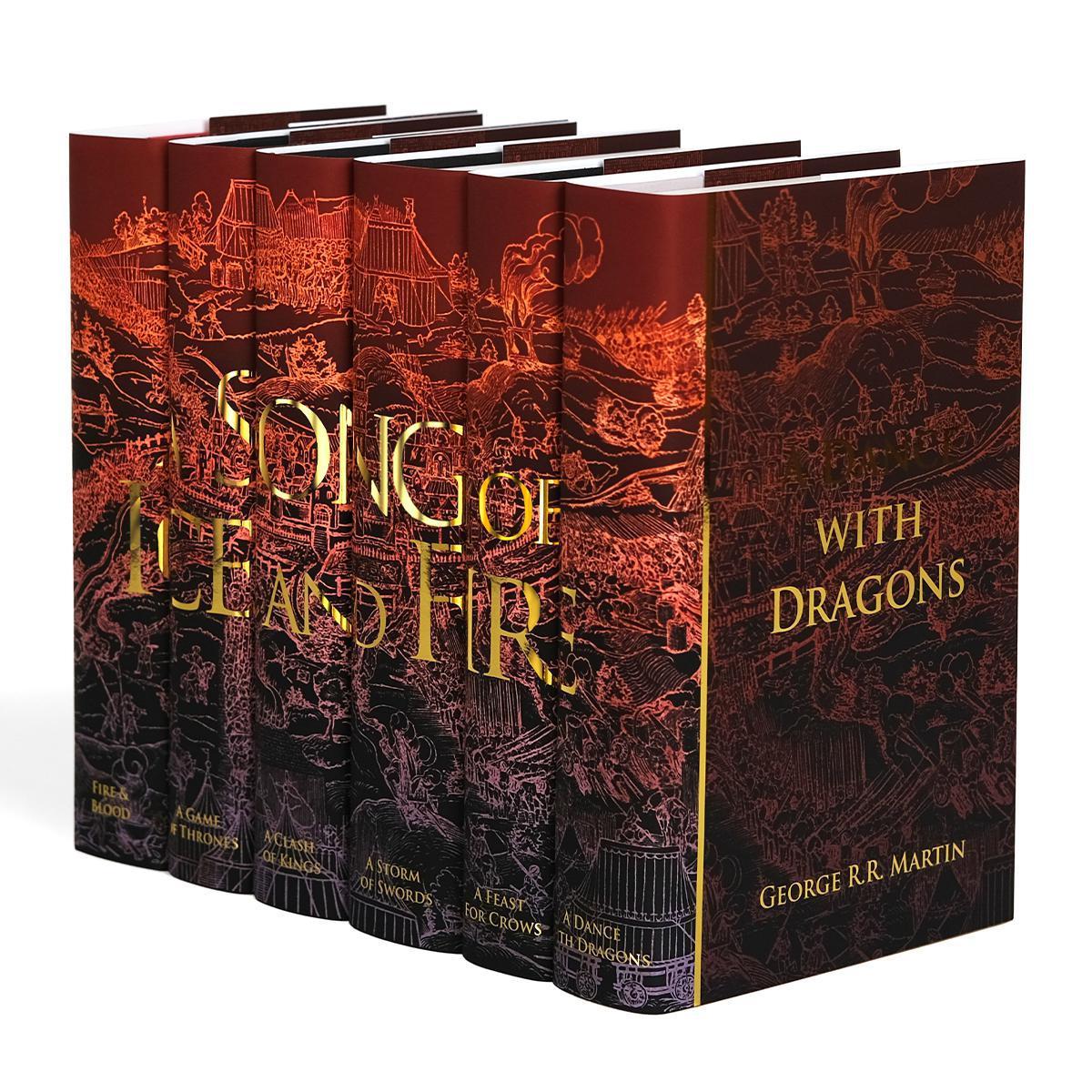 A SOthtNG OF ICthtE AND FIthtRE LIMITED EDITION BOOK SET