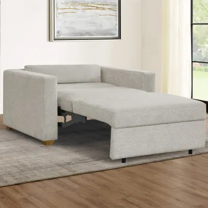 Thomathtsville Dillard Fabric Twin Size Convertible Sleeper Chair