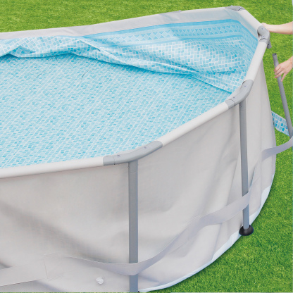 Sumthtmer Wathtves 16ft x 48in Foot Elite Frame Swimming Pool
