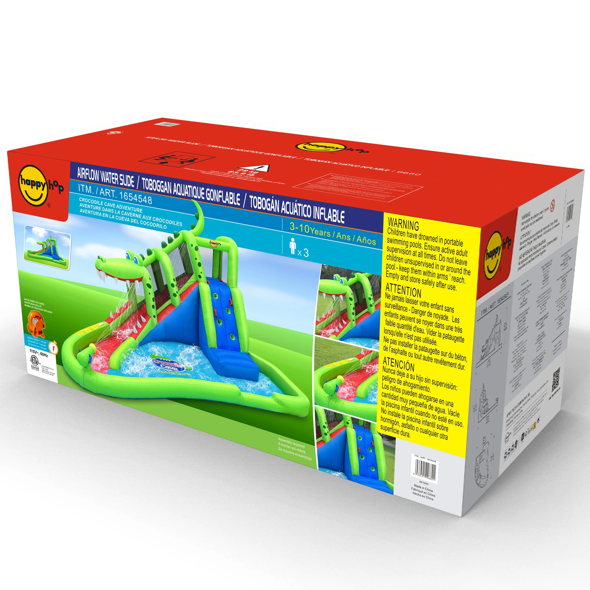 Crocthtodile Cave Adventure Water Slide