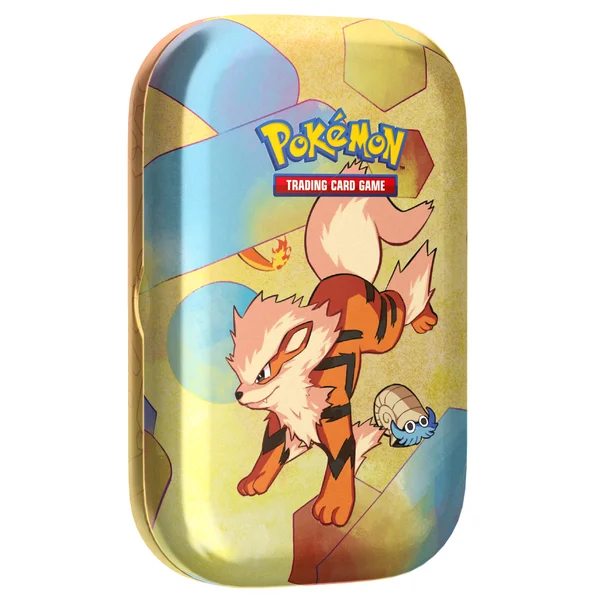 Pokethtmon Scarlet & Violet - 151 5-pack Mini Tins (Machamp, Kadabra, Meowth, Slowpoke, Arcanine)