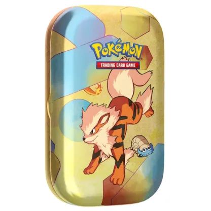 Pokethtmon Scarlet & Violet - 151 5-pack Mini Tins (Machamp, Kadabra, Meowth, Slowpoke, Arcanine)