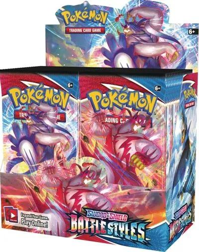 pothtkemon: Sword & Shield - Battle Styles Booster Box