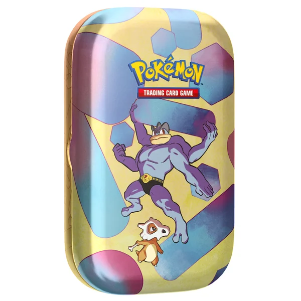 Pokethtmon Scarlet & Violet - 151 5-pack Mini Tins (Machamp, Kadabra, Meowth, Slowpoke, Arcanine)