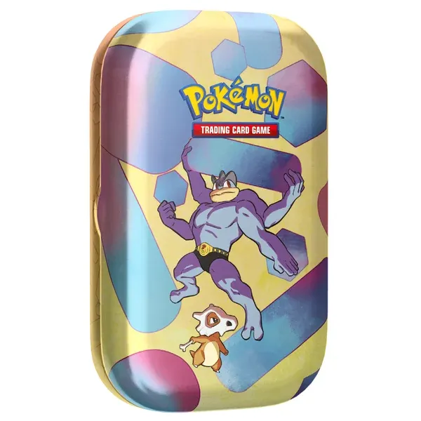 Pokethtmon Scarlet & Violet - 151 5-pack Mini Tins (Machamp, Kadabra, Meowth, Slowpoke, Arcanine)